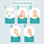 Hevoset ja yksisarviset - 6 arkkia, 100 lasten tatuointia - Papierdrachen - Image 2