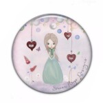 Rakkaushaaveet - taskupeili - Seven keys designs
